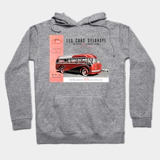 1951 DELAHAYE AUTOBUS - advert Hoodie